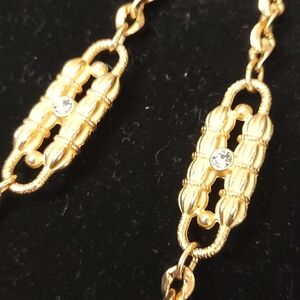 Vintage Camrose  & Kross JBK Double Paperclip Necklace